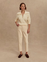 Load image into Gallery viewer, Varley Egret Arney Half Zip Knit Polo