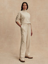Load image into Gallery viewer, Varley Brushed Rib Wide Leg Pant 28” Marl/Chocolate