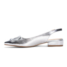 Load image into Gallery viewer, Silver Sweetie Metallic Flat
