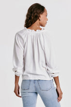 Load image into Gallery viewer, DJD White Jayla LS Blouse