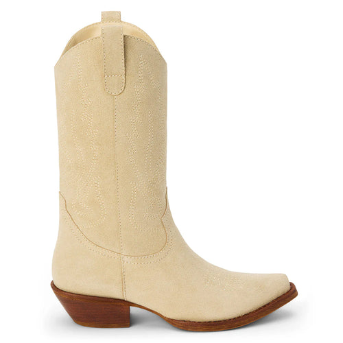 Matisse Natural Suede Cowboy Boot