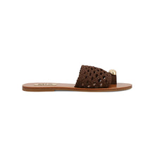 Load image into Gallery viewer, MIA Tiva Brown Woven Sandal