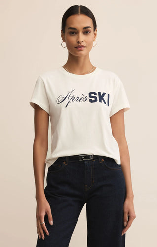 Z Supply Sea Salt Pray For Snow Tourist Tee