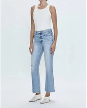 Load image into Gallery viewer, Pistola Ally HR Vintage Ankle Boot Jean-Scholar Distressed