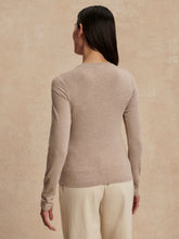Load image into Gallery viewer, Varley Edna LS Fitted Tee- Taupe Marl