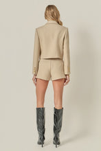 Load image into Gallery viewer, Beige HW Dress Shorts