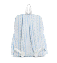 Load image into Gallery viewer, TRVL Backpacker- Ribbon Floral Blue