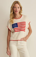 Load image into Gallery viewer, Z Supply Cloud Slvls Patriot Sweater