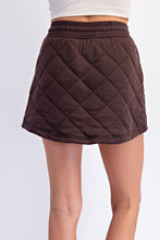 Load image into Gallery viewer, Espresso Quilted Pullover w/ Skort Set