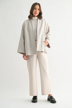 Load image into Gallery viewer, Oatmeal Cape Coat