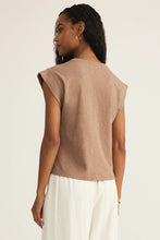 Load image into Gallery viewer, Z Supply Iced Coffee Camino Slub Top