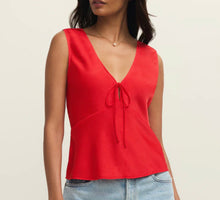 Load image into Gallery viewer, Z Supply Red Luana Top Kiss Me