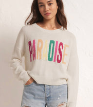 Load image into Gallery viewer, Z Supply White Paradise Sweater
