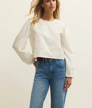 Load image into Gallery viewer, Z Supply White Tatiana Poplin Top