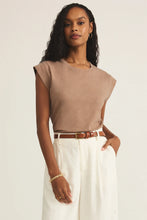 Load image into Gallery viewer, Z Supply Iced Coffee Camino Slub Top