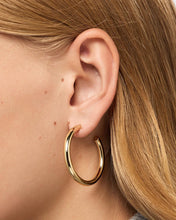 Load image into Gallery viewer, Ana Luisa Hoop Earrings- Tia Medium Gold