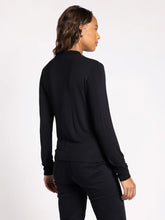 Load image into Gallery viewer, Soft LS Liz Top Black