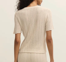 Load image into Gallery viewer, Z Supply Linen Starboard Crochet Top