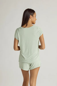 Faceplant Sage Classic V-Neck Tee