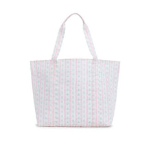 Load image into Gallery viewer, TRVL XL Tote-Ribbon Floral Pink