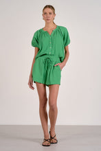 Load image into Gallery viewer, Kelly Green Gauzey Top + Shorts Set