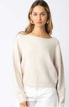 Load image into Gallery viewer, Oatmeal Multi Basic Soft Sweater