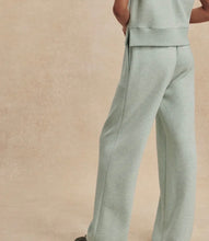 Load image into Gallery viewer, Varley Wide Leg Pant 28- Mint Green Marl