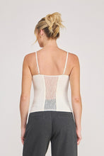 Load image into Gallery viewer, Cream Cami w/ Back Lace