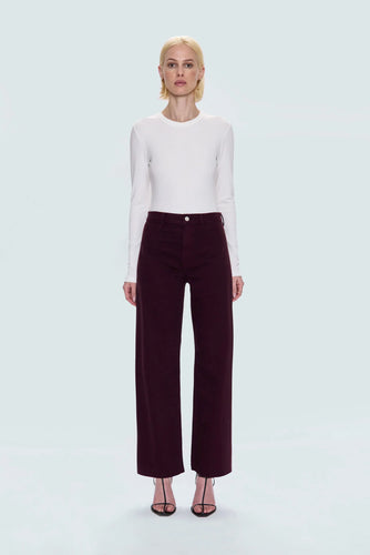 Pistola Claret Penny HR Wide Leg Jean