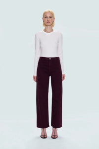 Pistola Claret Penny HR Wide Leg Jean