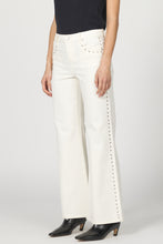 Load image into Gallery viewer, Dear John Micah Wheat Studded Wide Leg Jean