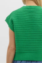 Load image into Gallery viewer, Knitted SS Top Green