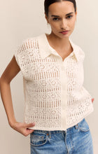 Load image into Gallery viewer, Z Supply White Kinsley Sweater Top