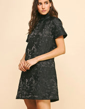 Load image into Gallery viewer, Black Back Neck Ribbon Tie Dress