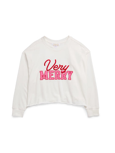 Lounge Sweatshirt Very Merry