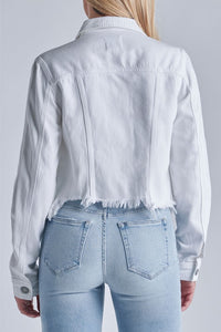 Hidden White Denim Reg. Fitted Jacket