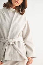Load image into Gallery viewer, Oatmeal Cape Coat