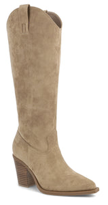 MIA Messini Beige Suede Boot