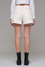 Load image into Gallery viewer, Hidden Ecru A Line Denim Short