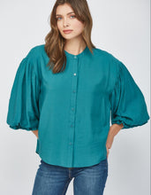 Load image into Gallery viewer, Teal Modern Button Down Shirt