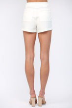 Load image into Gallery viewer, White Dress Shorts w/ Belt Loops