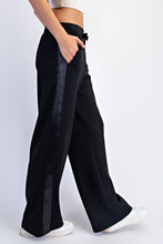 Load image into Gallery viewer, Black Modal/Satin Pullover + Pant Set