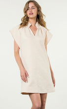 Load image into Gallery viewer, Cream SS Textured Dress