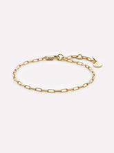 Load image into Gallery viewer, Ana Luisa Link Chain Bracelet- Poetry Slim