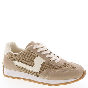 Camel Perforated Sneaker