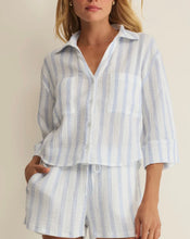 Load image into Gallery viewer, Z Supply Sea Salt Helena Striped Shirt