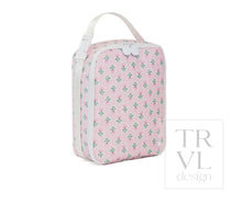 Load image into Gallery viewer, TRVL Lunch Box- Petite Fleur Pink