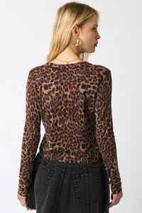 Leopard Sweater Cardigan