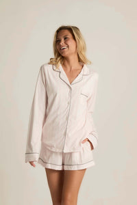 Lucy Pink Stripe Long Sleeve Shirt