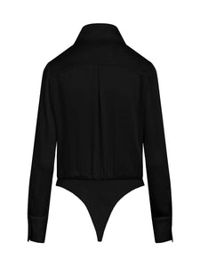 The Take Me Seriously Bodysuit Black